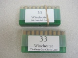 2 boxes 33 WCF ammo