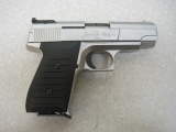 Bryco Arms mod. Jennings Nine 9mm semi auto pistol w/extra mag nickel ser #