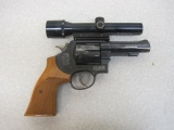 Smith & Wesson mod.58 41 Magnum cal revolver w/Bushnell 1.3x Magnum Phantom