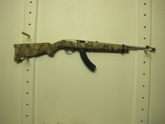 Ruger mod.10/22 22 LR cal semi auto rifle snake skin camo NIB ser # 0006-04
