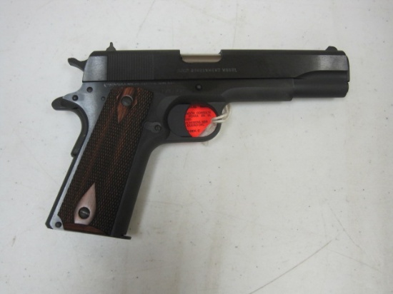 Colt mod. Government Series 80 38 Super cal semi auto pistol 2 Colt mags NI