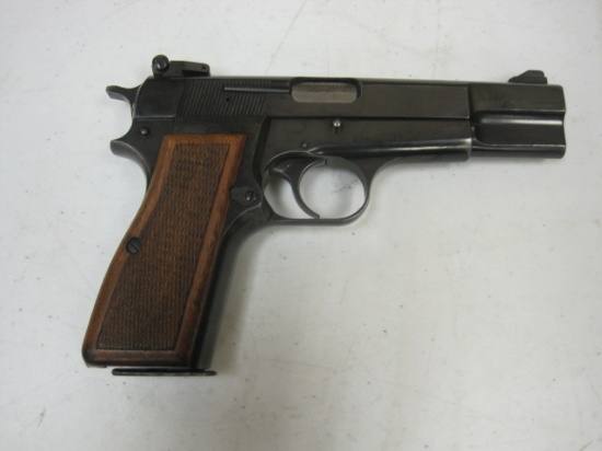 "Browning - Made In Belgium mod. High Power 9mm semi auto pistol target sig