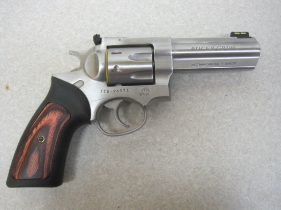 Ruger mod.GP100 357 Mag 7-shot revolver 4.2" bbl stainless NIB ser # 178-96
