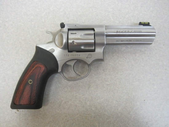 Ruger mod.GP100 357 Mag cal 7-shot revolver stainless 4.2" bbl NIB ser # 17