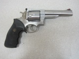 Ruger mod. Red Hawk 44 Mag cal revolver stainless w/leather holster & box s
