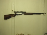 Winchester mod.61 22 S-L-LR cal pump rifle w/Weaver B4 scope ser # 116887 6