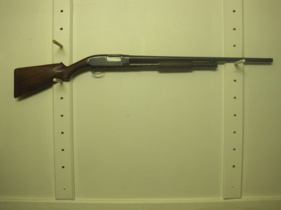 Winchester mod.1912 16 ga pump shotgun full choke bbl nickel steel manu. 19