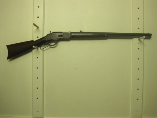 Winchester mod.1873 32-20 WCF cal lever action rifle octagon bbl manu. 1889