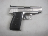 Bryco Arms mod. Jennings Nine 9mm semi auto pistol stainless ser # 1459198