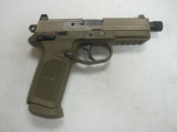 FNH mod. FNX-45 Tactical 45 ACP cal semi auto pistol threaded bbl, 3 mags,