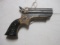 Sharps mod. 1-A 22 LR cal 4 shot derringer (The black color is oxidized silver pla