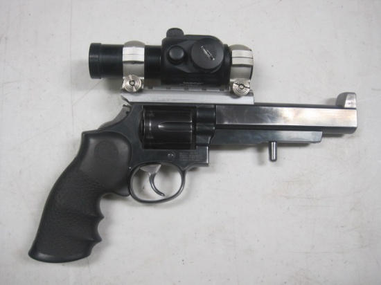 S&W mod. 15 Custom 38 SPC cal revolver w/TASCO Propoint scope ser # BF37695