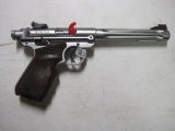 Ruger mod. Mark IV Hunter 22 LR cal semiauto pistol stainless fluted bbl NIB
