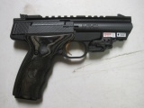 Browning mod. Buck Mark 22 LR semi auto pistol black label crimson trace li