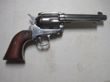 Ruger mod. Vaquero 45 Colt cal revolver stainless w/free cylinder modificat