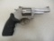 S&W mod. 66-6 357 MAG 6-rd revolver stainless w/rubber grips ser # CHV1737