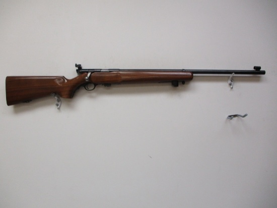 Mossberg mod. 144-LS 22 LR cal bolt action rifle Lyman peep sight match tar