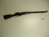 Mosin Nagant 7.62x54R bolt action rifle w/bayonet mfg. 1939 ser # B33444