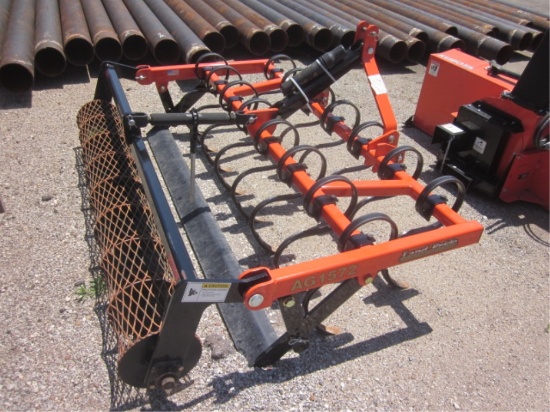 72" 3 PT SPRINGTOOTH GRATER GROOMER