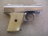 Raven Arms mod. MP-25 25 ACP cal semi auto pistol nickel ser # 1696186