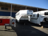 27 ' OVERALL TRAVALONG STOCK TRAILER