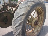 1937A ANTIQUE JOHN DEERE TRACTOR EXTRAS INCLUDE NEW MUFFLER, NEW CORRECT GA