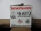 Winchester 45 Auto - 100 rounds full box