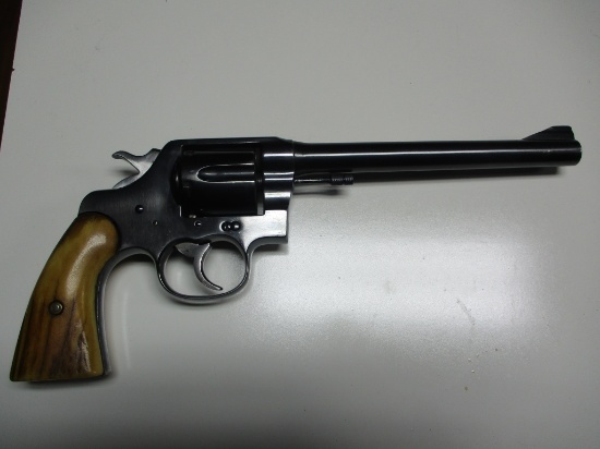 Colt mod. US Army 1917 45 cal revolver refinished ser # 130987
