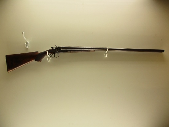 J.J.Weston mod SXS 12 ga side-by-side shotgun Fine Laminated Steel Damascus