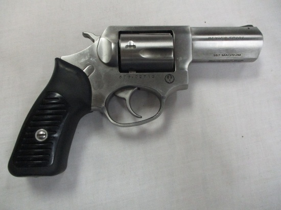 Ruger mod SP101 .357 mag cal revolver Stainless  Ser# 576-20712