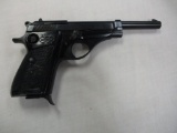Beretta mod 75 22LR cal semi auto pistol extra magazine, cleaning rods, ori
