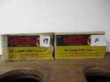 Western 41 Long Colt 50 rounds full box, 1 w/19