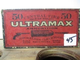 Ultramax 32-20 win, round nose flat point 45 rds full box