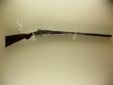 T. Parker mod. SXS 12 ga dbl bbl shotgun hammered (right hammer not working