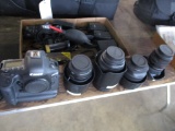 Camera King package: EOS-ID with 2 batteries (no charger)  16-35 mm, 24-70 mm, 135 mm, 85 mm, 5 comp