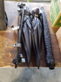 Lot of 3 umbrellas & tripod