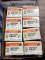 7 full/1 partial bx Winchester 20 ga 2-3/4' 1 oz 7-1/2 shot shells