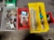5 tubs misc. reloading accessories