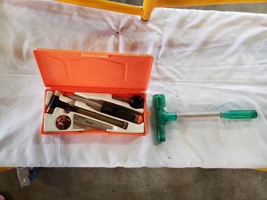 Gun cleaning kit - bullet remover