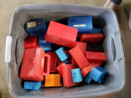 Box of misc. cartridge boxes