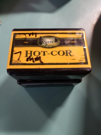 3 full boxes HOT-COR 7 mm (.284") 160 gr. HC Mag tip