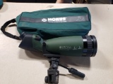 Konus Spot 100 spotting scope w/bag and Giottos window clamp mount