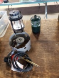 Propane bottle, lantern, camp stove