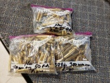 3 bags 300 Winchester brass