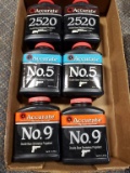 2-1# Accurate 2520 Double Base smokeless propellant, 2-1# Accurate #5 double base smokeless powder,