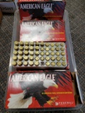 11 full/1partial bx American Eagle 40 S & W 165gr FMJ