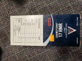 500 rds CCI Gamepoint 17 HMR 20 gr JSP