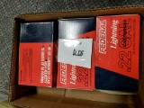 1500 rds Federal Lightning 22 cal 40 gr