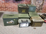 17 Asst ammo boxes
