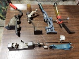 Lyman 450 seizer luber, OLD powder measure, inline press, Hornady powder measure, Lyman case trimmer